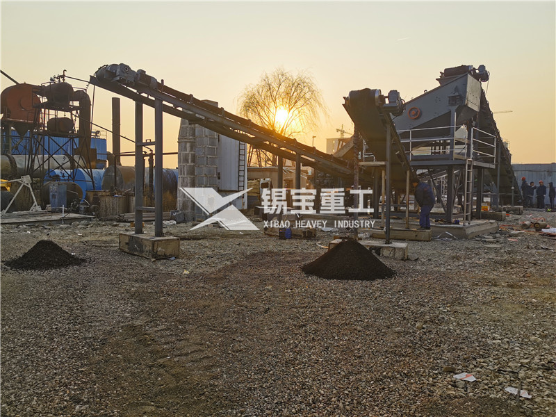 乳化瀝青料破碎篩分設(shè)備1 乳化瀝青料破碎篩分設(shè)備1